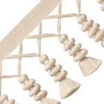 4.3″ Wrinkle Cotton Tassel Fringe