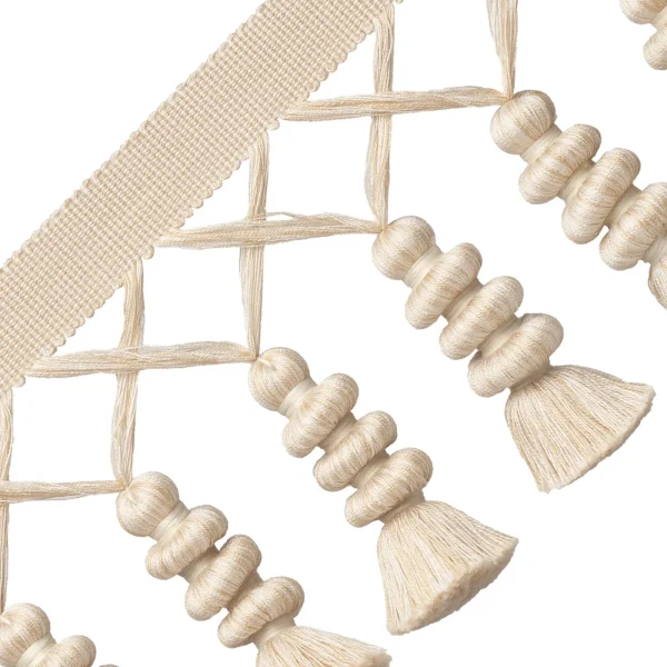 4.3" Wrinkle Cotton Tassel Fringe