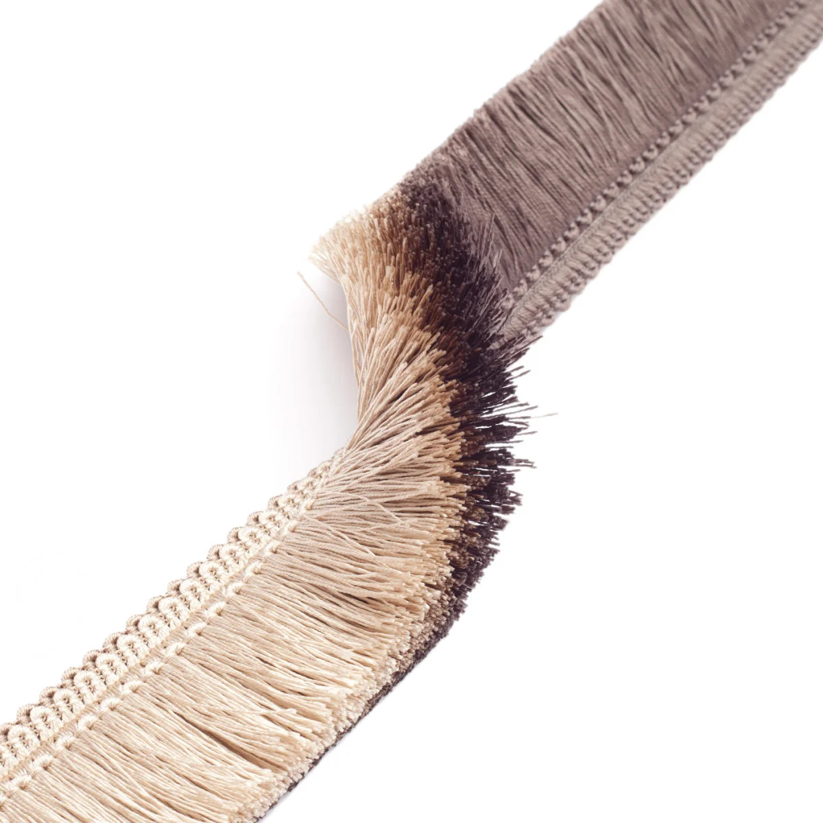 43mm Dual Tone Brush Fringe