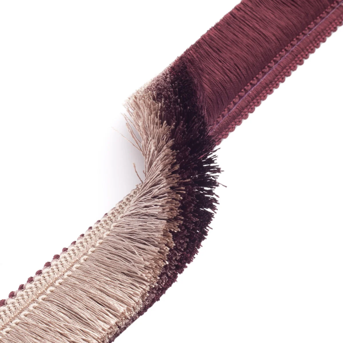 Dual Tone Polyester Brush Fringe (Trims)