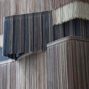 Home Decor - Dual Rayon Silk Chainette Fringe (Trims)