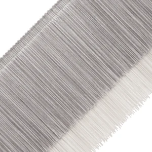 Dual Tone Layer Rayon Silk Chainette Fringe (Trims)