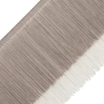 8″ Rayon Double Layer Chainette Fringe