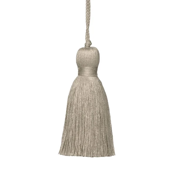 Linen Key Tassel