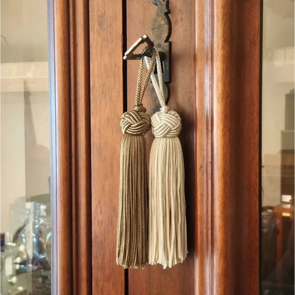 4" Turk Knot Rayon Silk Key Tassel