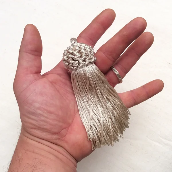 6" Drapery Rayon Silk Key Tassel