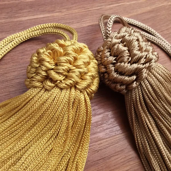 6" Drapery Rayon Silk Key Tassel