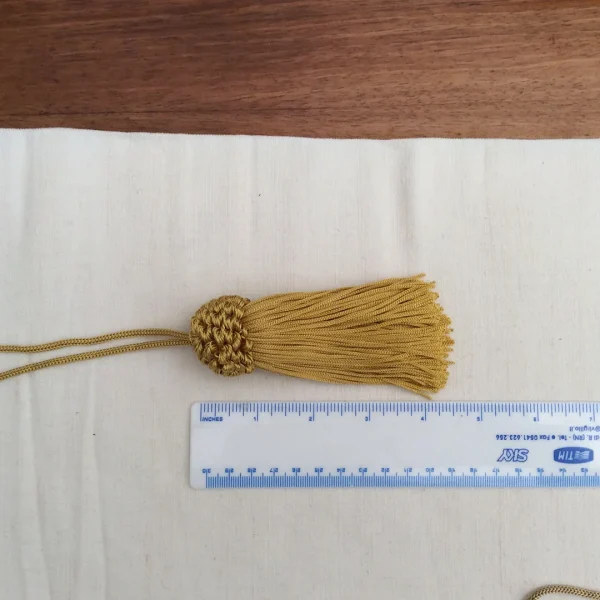 6" Drapery Rayon Silk Key Tassel