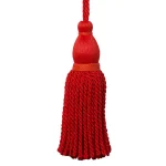 5″ Bullion Chainette Key Tassel