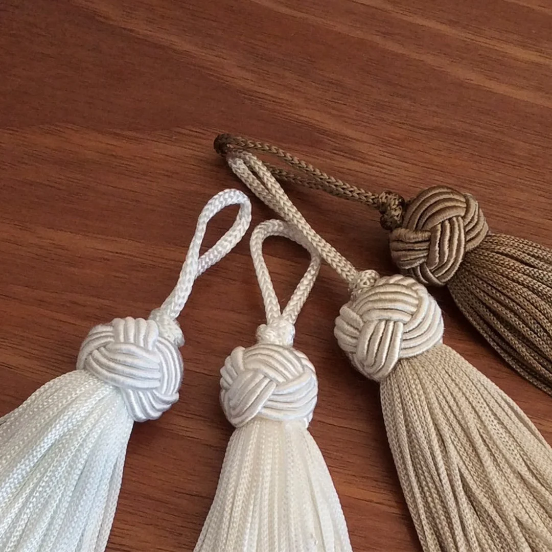 4" Turk Knot Rayon Silk Key Tassel