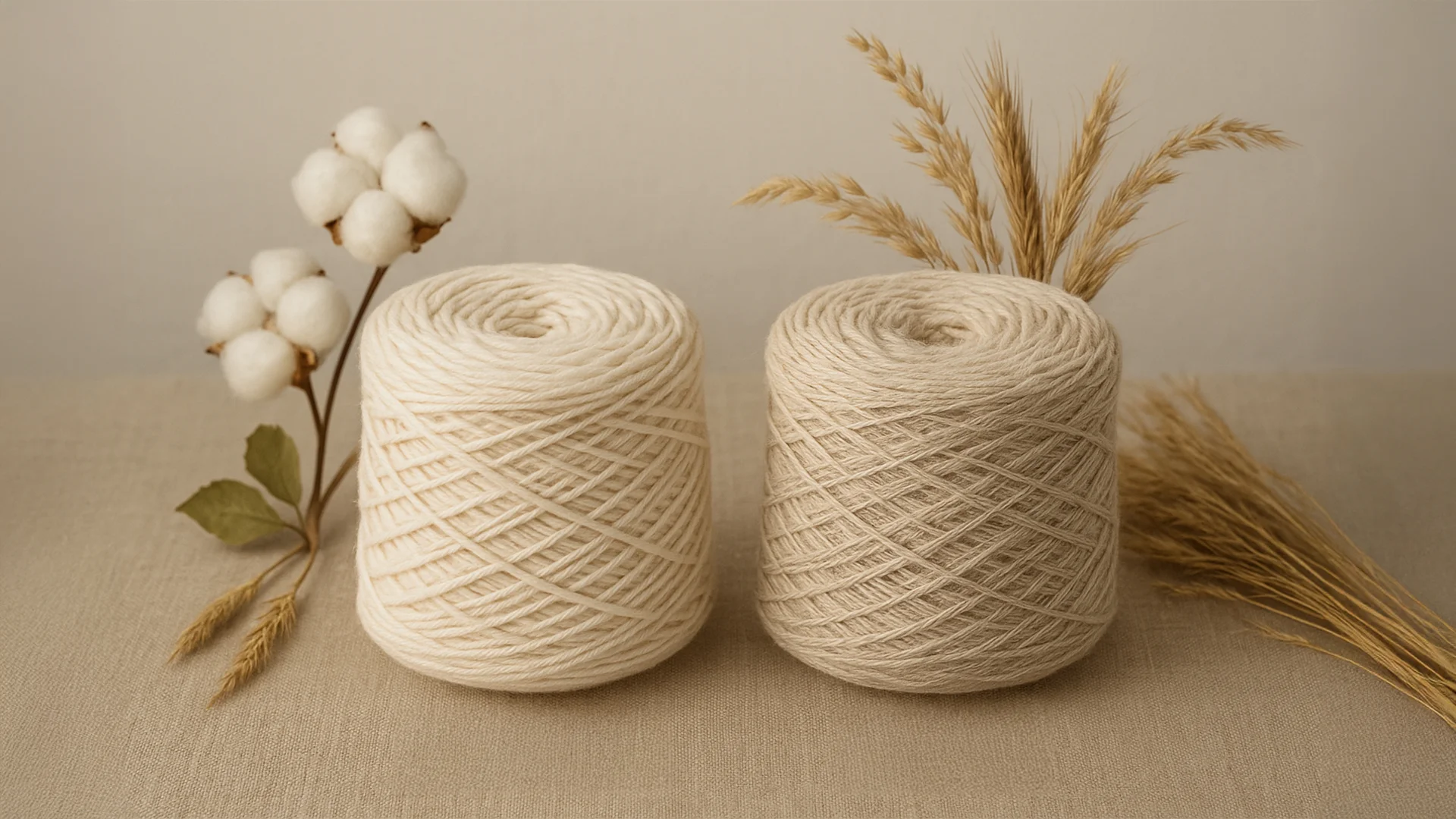 Cotton vs. Linen Yarn: Key Differences Every Buyer Should Know