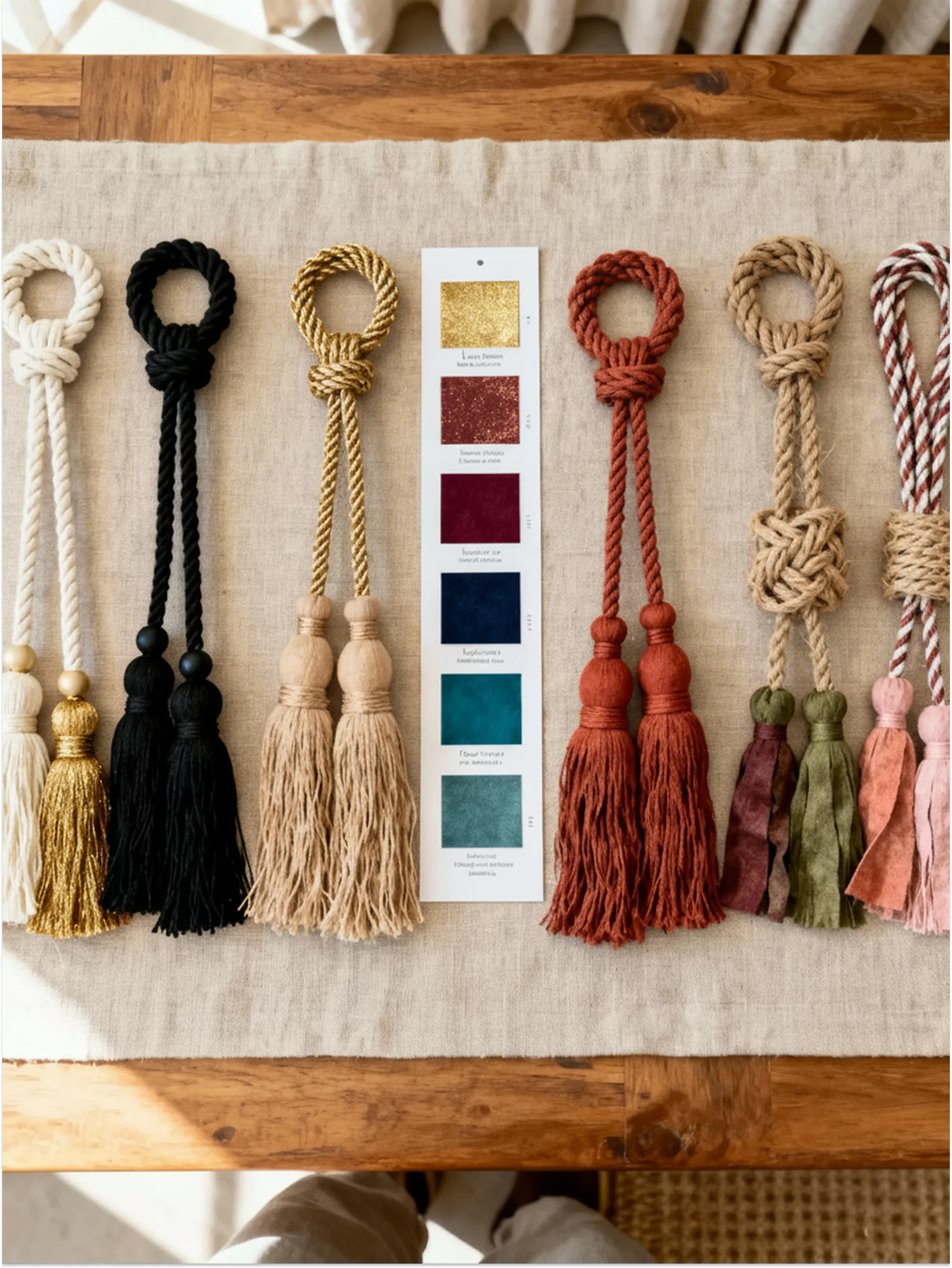 Regional color preferences for decorative trims and curtain accessories across North American, European, Middle Eastern, and Asian markets - global wholesale supplier