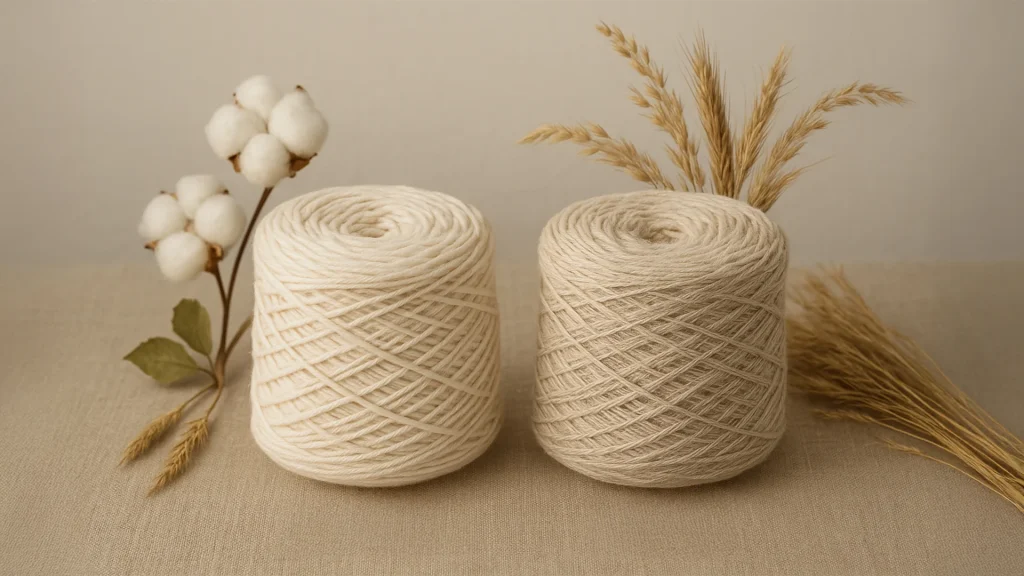 Cotton vs. Linen Yarn: Key Differences Every Buyer Should Know